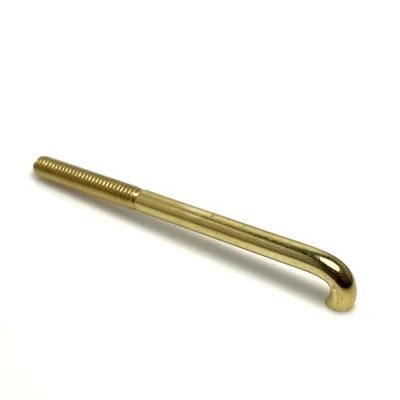 Polished Banjo Brass Bracket Hook